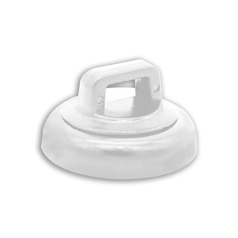 Part# 62406, Small White Magnetic Tie Mount