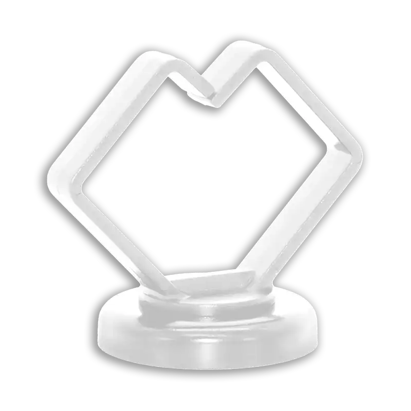 Part# 62421, 1″ White Magnetic Cable Holder
