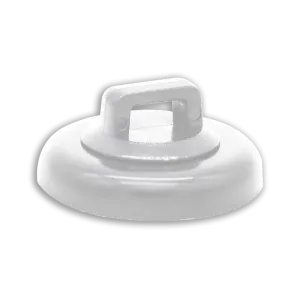 Part# 62416, Large White Magnetic Tie Mount