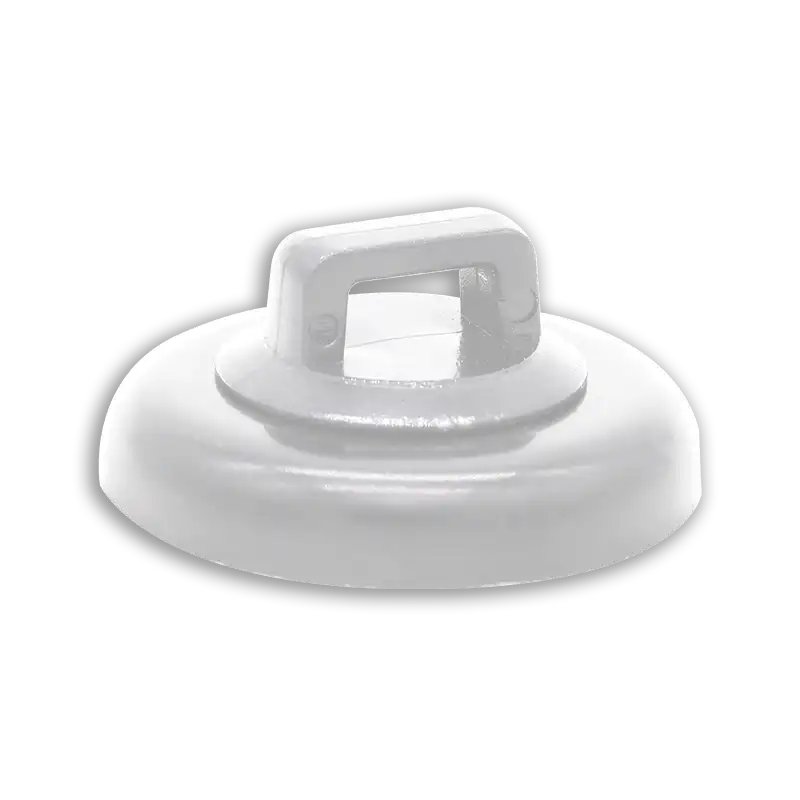 Part# 62416, Large White Magnetic Tie Mount