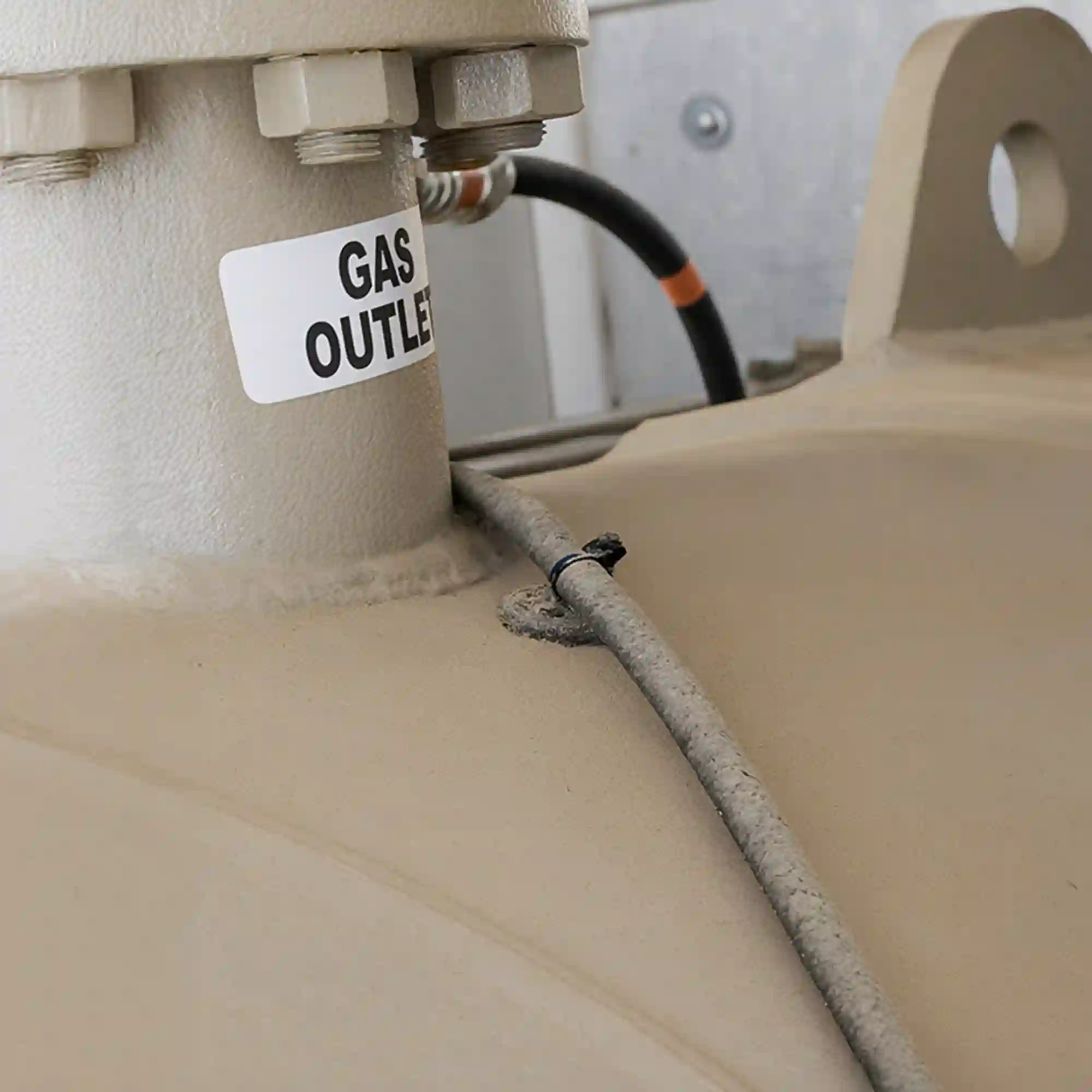 mag daddy magnetic tie mount securing soft lines for oil and gas industry