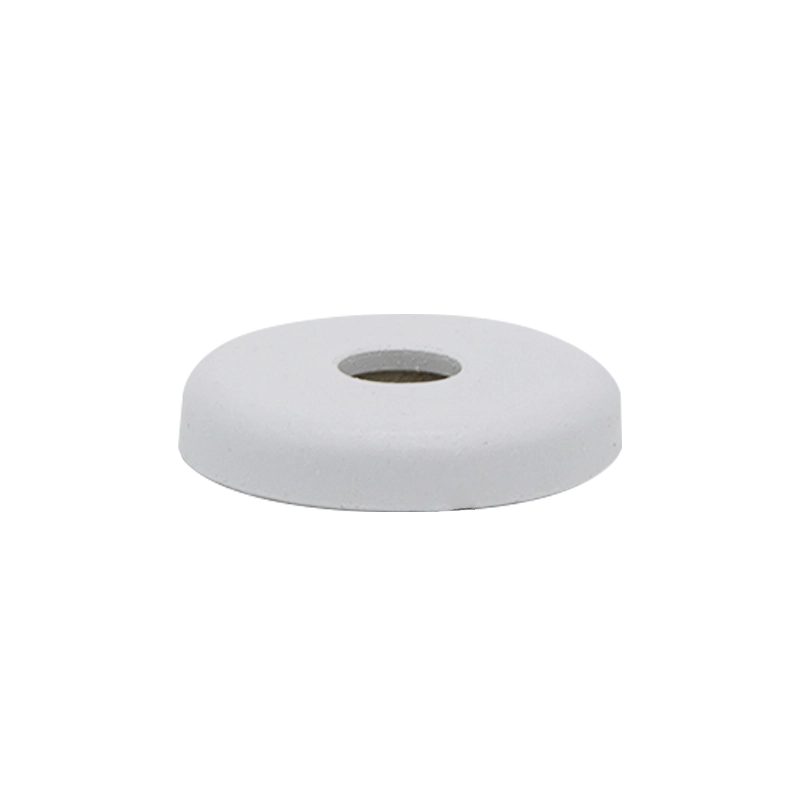 N45M Round Magnet Mount, 26lbs, 6.55mm Hole Size, White.