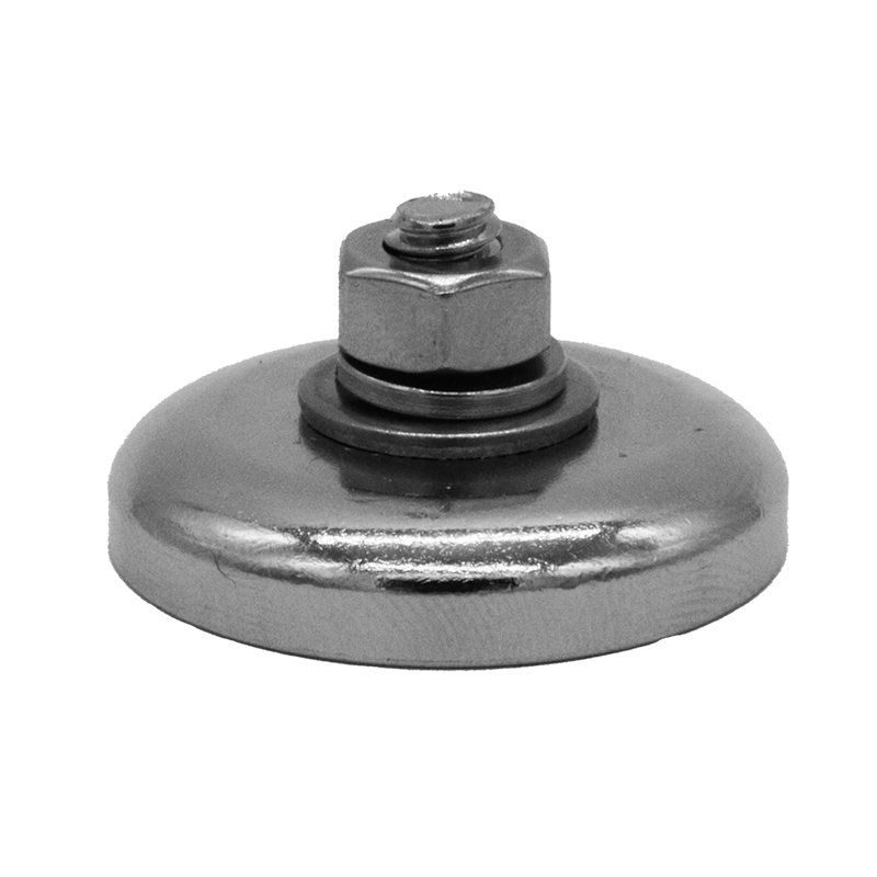 1/4"-20 Male Threaded Magnetic Mount, with a load rating of 100 lbs