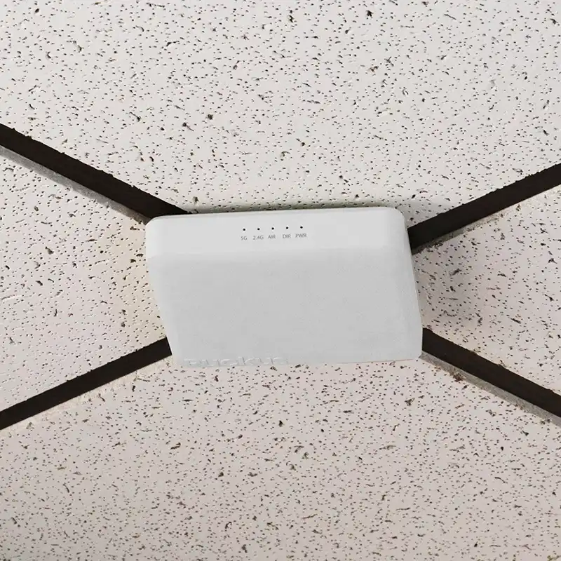 Access points being mounted by magnetic keyhole mounts