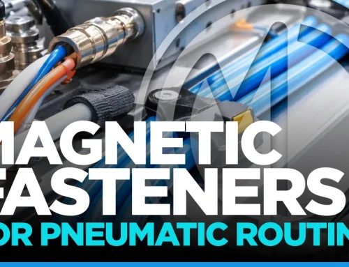 Pneumatic Routing with Magnetic Fasteners
