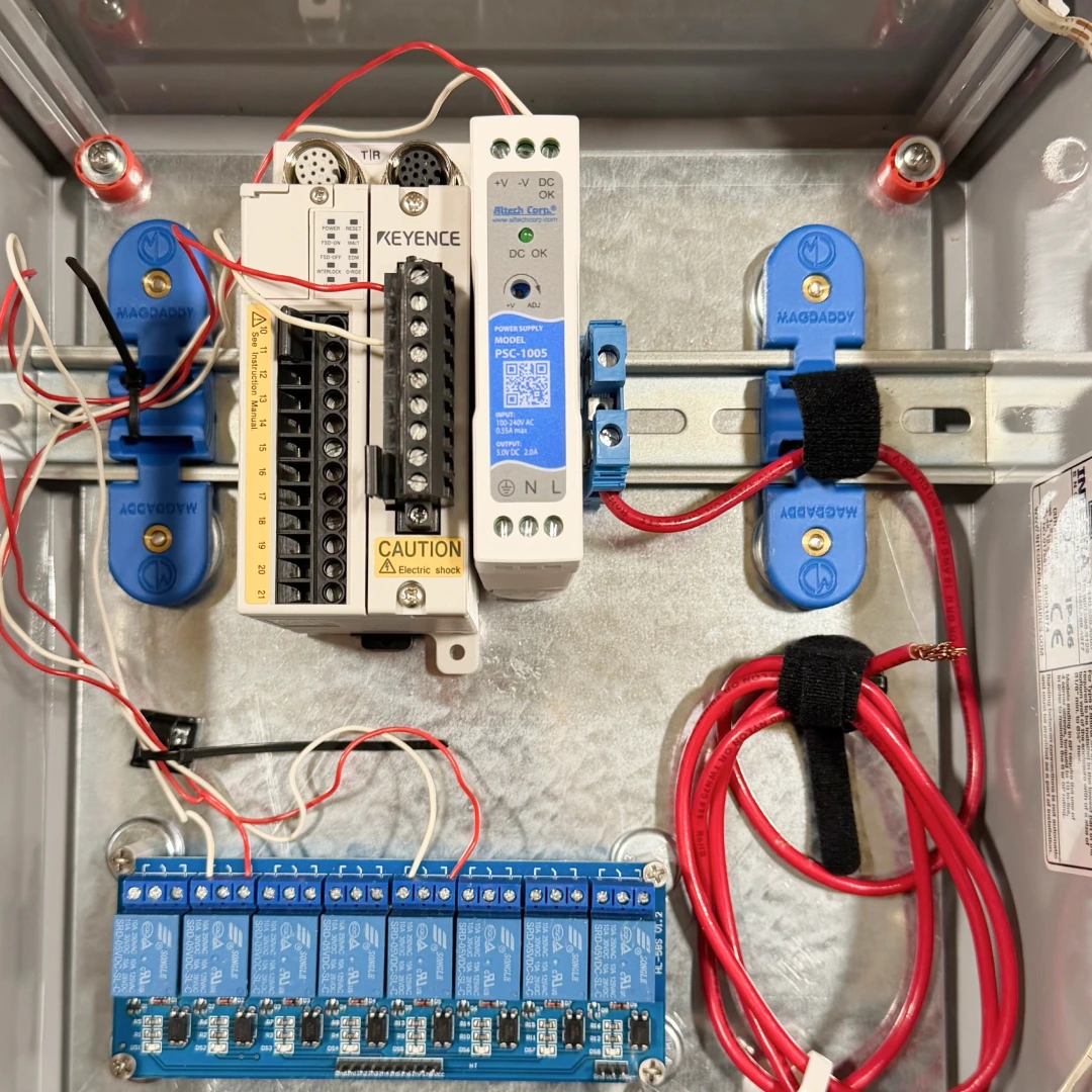 MagDaddy Patented Magnetic DIN Rail Mount