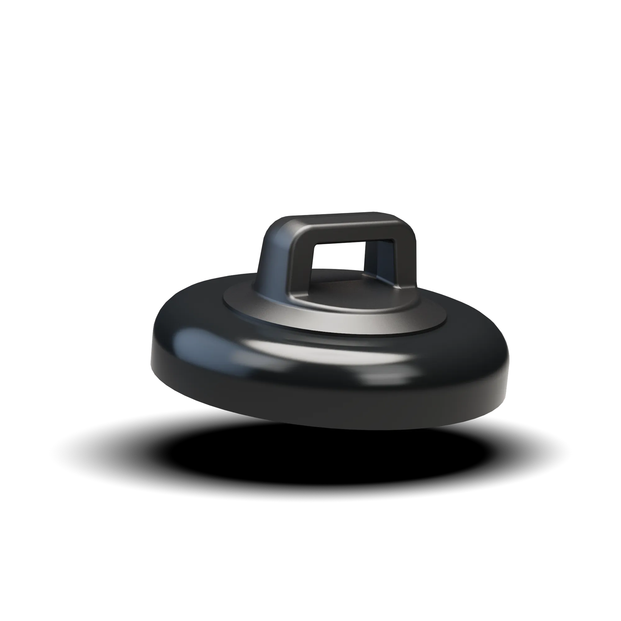mag daddy large magnetic tie mount, black 15 lb magnetic strength
